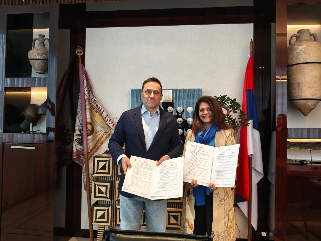 India and Russia Strengthen Sports Diplomacy: CFI and Russian Curling Federation Sign MoU in Moscow