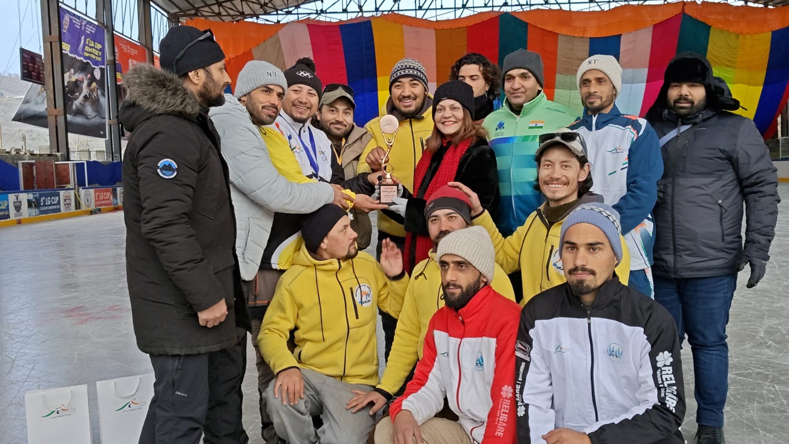 1st President’s Challenge Cup at 5th LG Cup Marks a Historic Milestone for Curling in Ladakh